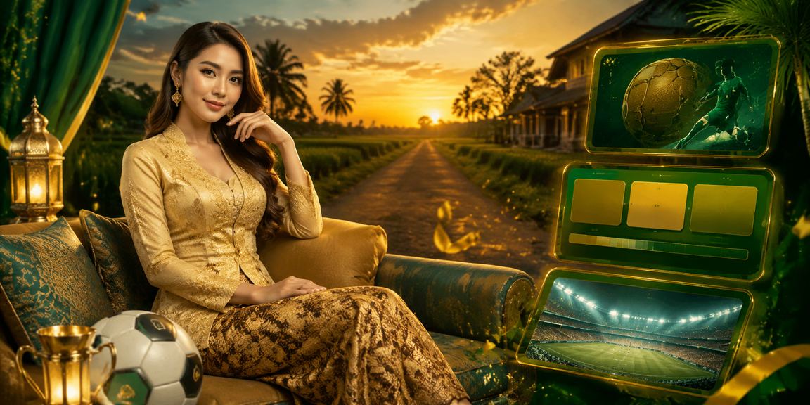 Pemain wanita berbaju kebaya menikmati pengalaman pertaruhan kasino meja di Malaysia